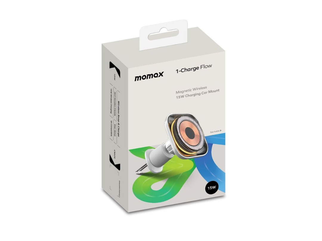 Buy Momax 1-Charge Flow Magnetic Wireless Car Mount in Qatar Buy Momax 1-Charge Flow Magnetic Wireless Car Mount in Qatar